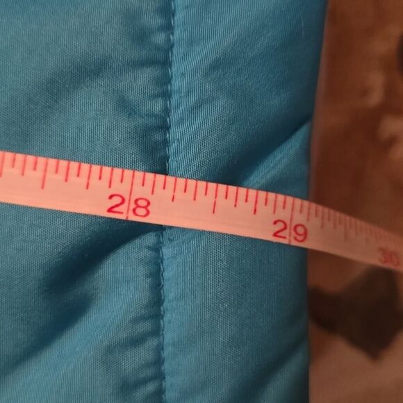 New Zeroxposur Kids XL Size 16 Teal Snow Ski Sledding Pant Pockets Snow Gator - Picture 7 of 7